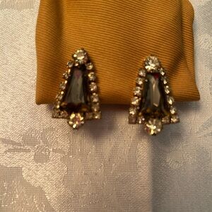 Elegant Women's Vintage Clip Earrings